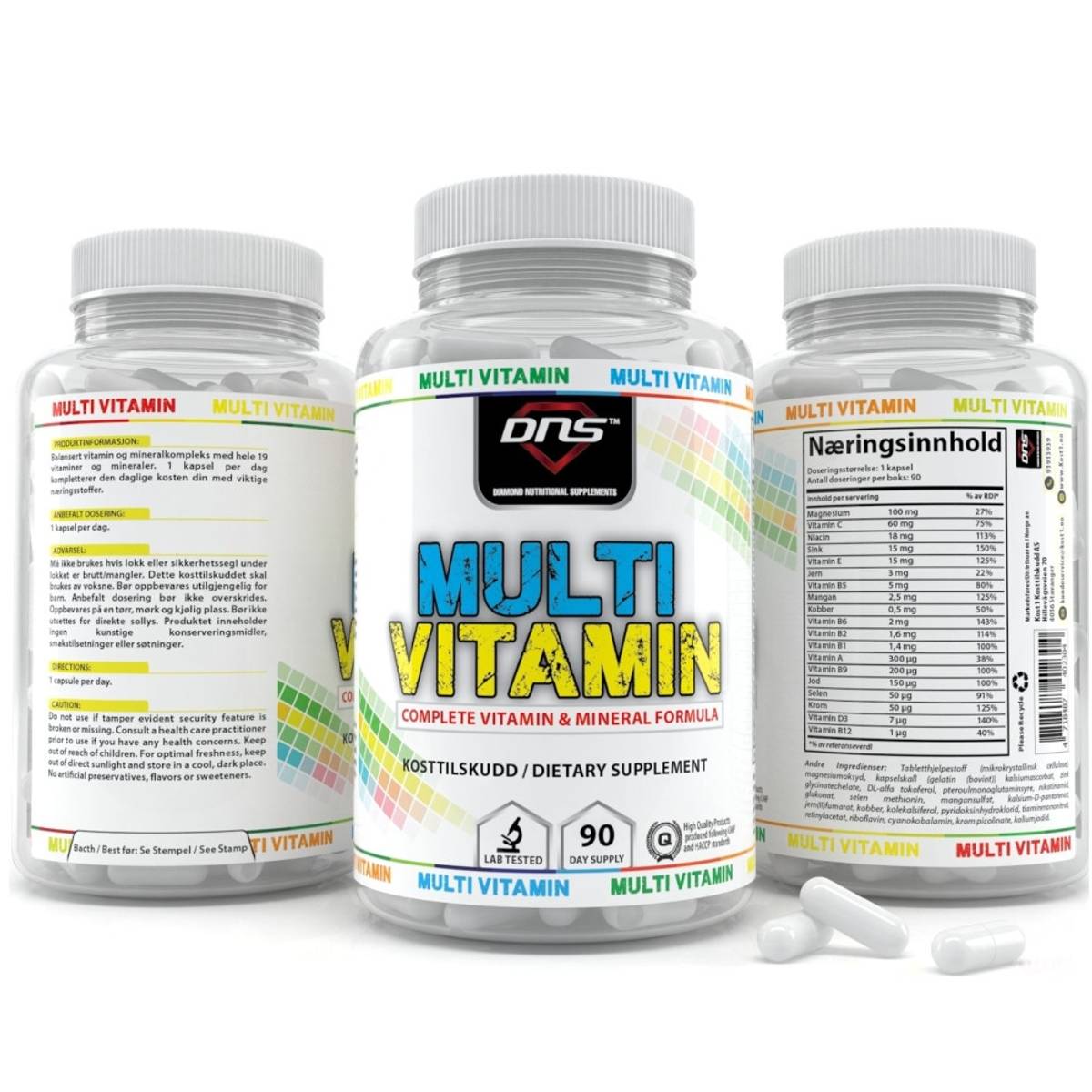 Multi-Vitamin - 3 mnd forbruk!