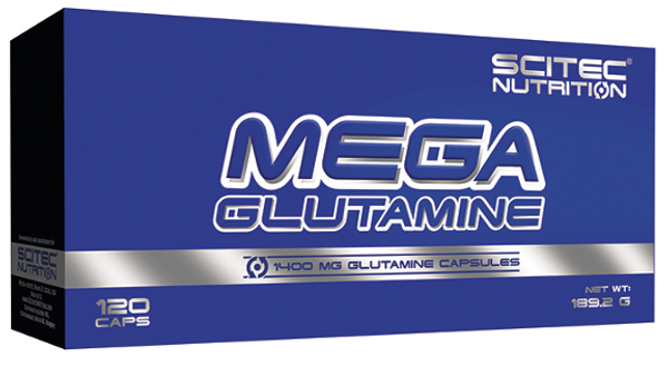 Hovedbilde Mega Glutamine - 120 kapsler