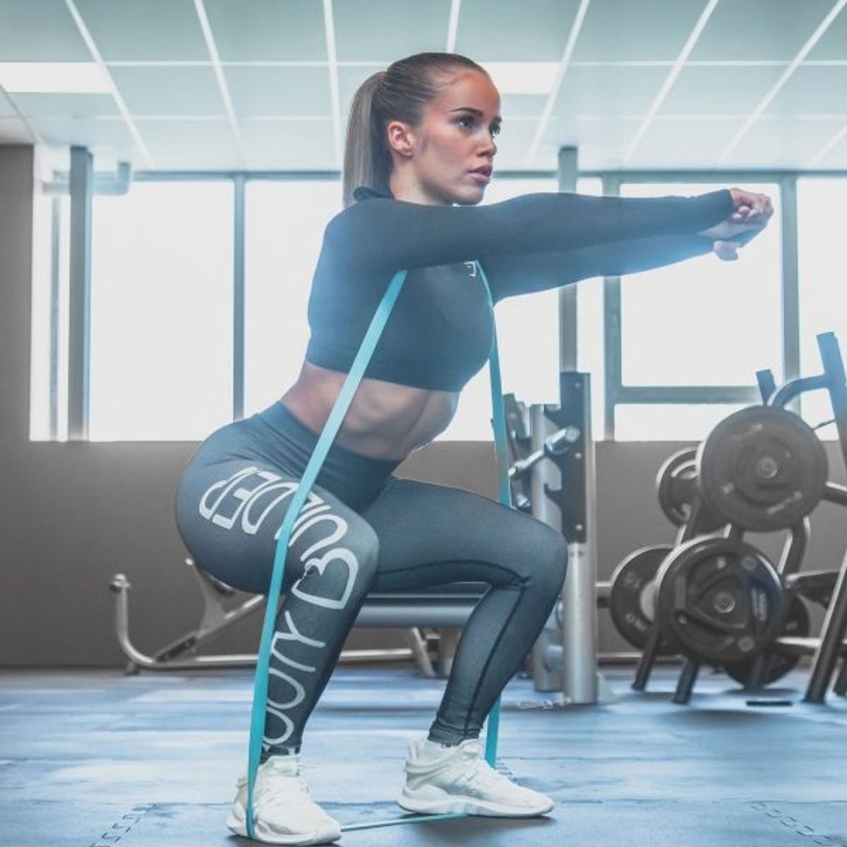 Power Band Oransje - Booty Builder