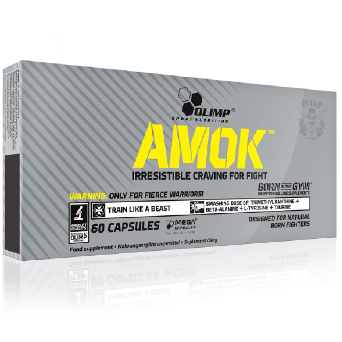 AMOK PRE-WORKOUT 60 kapsler